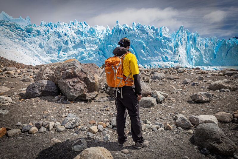 Glaciar Perito Moreno em El Calafate, Patagônia Argentina