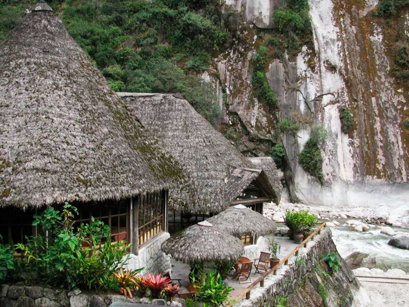 Restaurante em Machu Picchu.