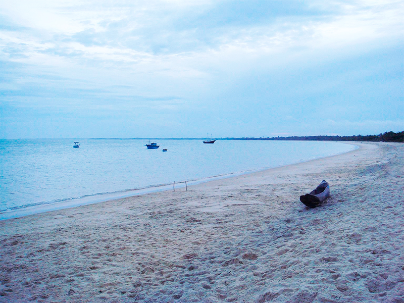 Praia Ponta do Corumbau na Bahia