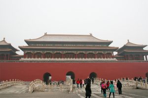 Praça Tiananmen, China.