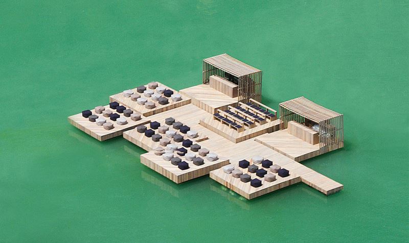 O maravilhoso cinema flutuante na Tailândia