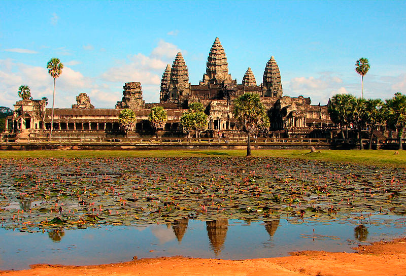 Lendárias ruínas de Angkor, Cambodja