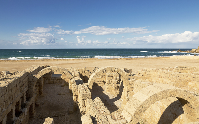 Cesarea Israel, um dos lugares mais bonitos do Oriente Médio