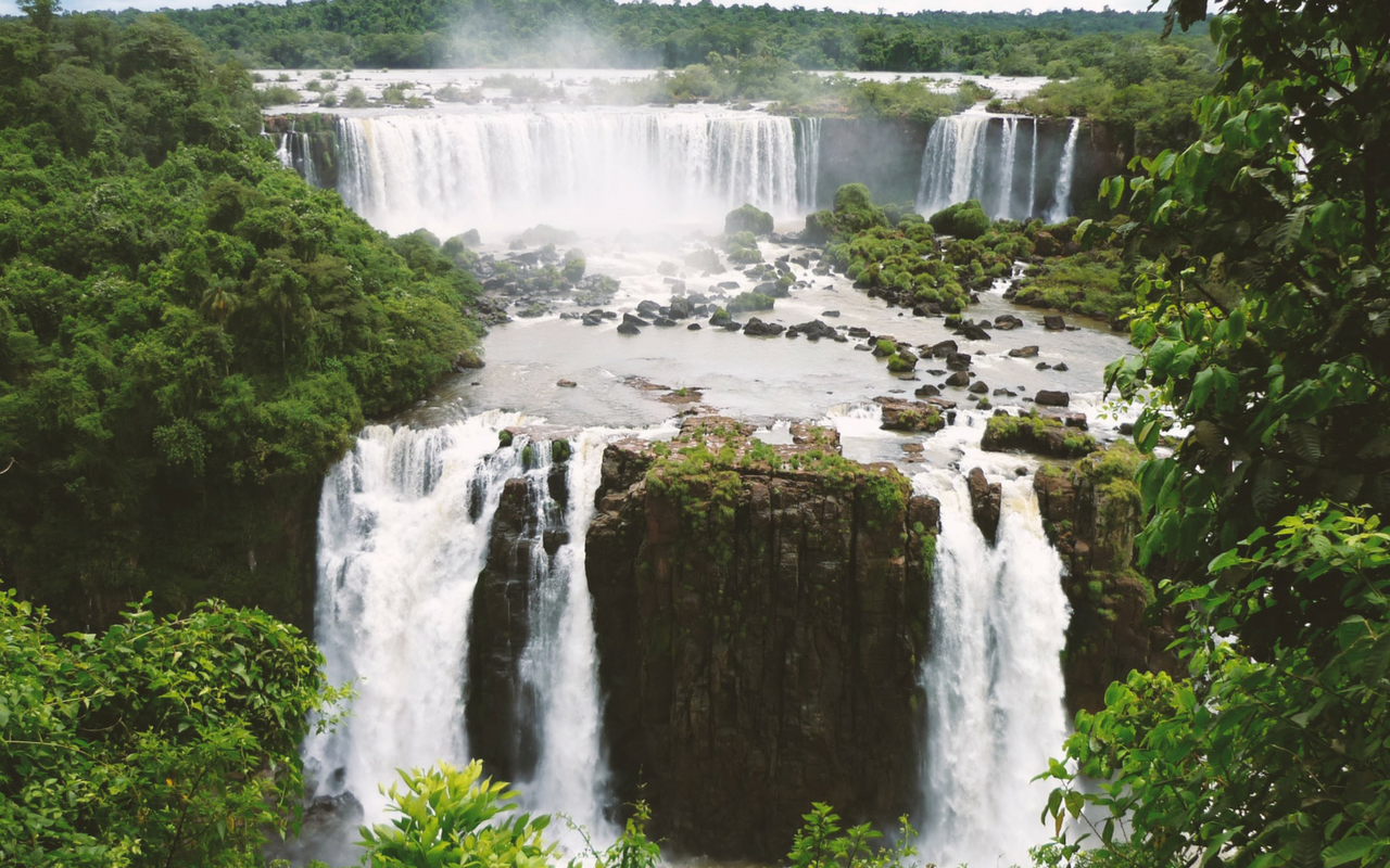 A força da natureza em Foz do Iguaçu