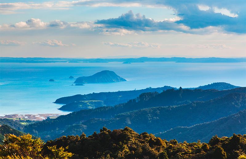 Coromandel na Nova Zelândia, um dos melhores lugares para viajar em Janeiro