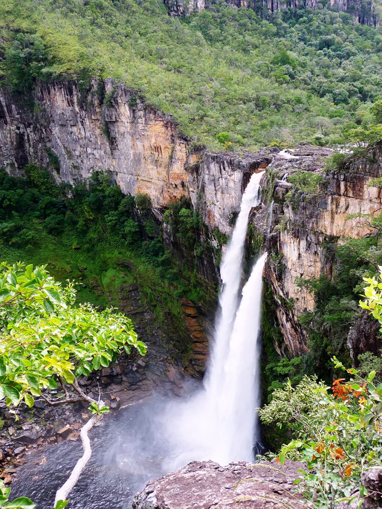 cachoeira chapada dos veadeiros