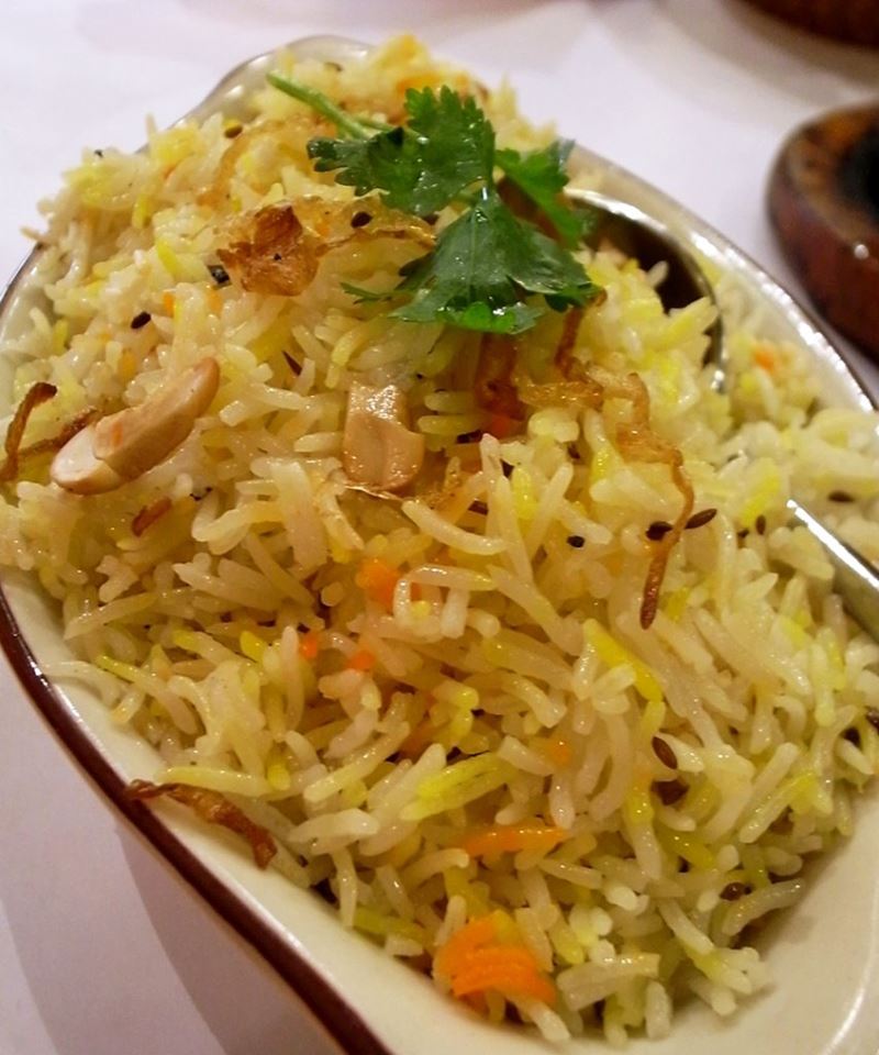 Pullao, a famoso arroz indiano