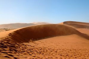 Dunas do deserto da Namíbia