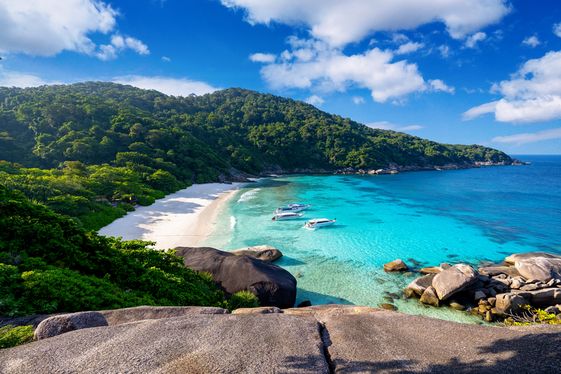 Similan Islands, na Tailândia