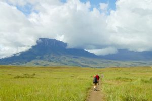 Lugares para acampar no Monte Roraima