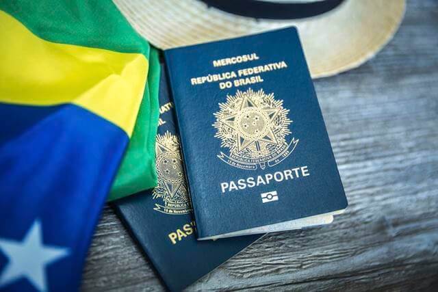 passaportes brasileiros
