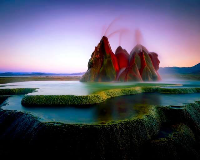 montanha Fly Geyser