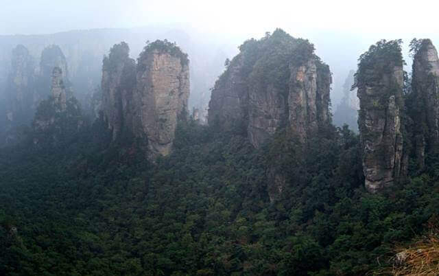 formações montanhosas