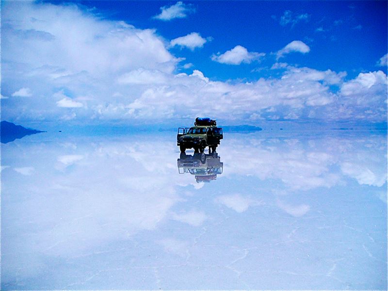 Salar de Uyuni, o maior deserto de sal do mundo