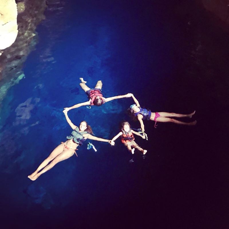Viagem em familia para Chapada Diamantina, visitando o Poço Azul