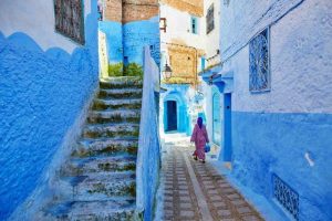 Marrocos e suas famosas construções azuis