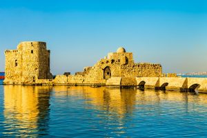 Sidon Sea Castle, no Líbano