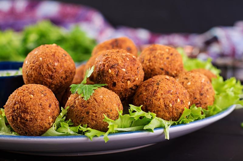 Falafel, gastronomia do Oriente Médio 