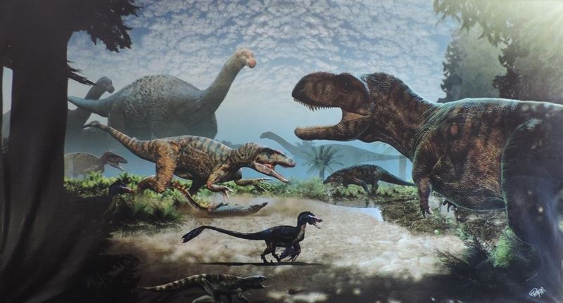Cidade de Uchoa, museu que reúne fósseis de dinossauros