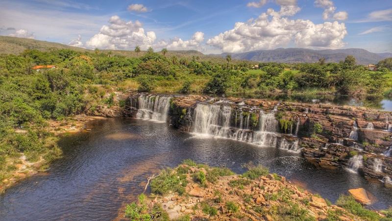 Parque Nacional da Chapada dos Guimarães, um dos 14 parques nacionais do Brasil