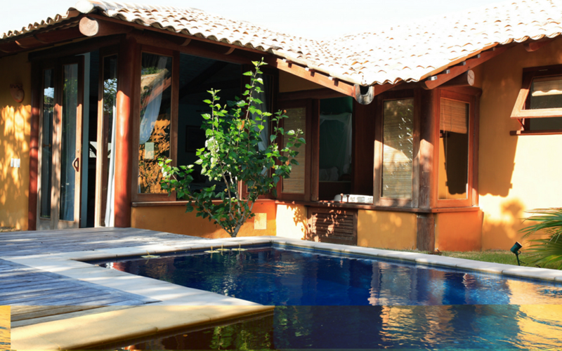 Pousada Estrela d'agua Trancoso um dos hotéis brasileiros onde seu pet é muito bem vindo