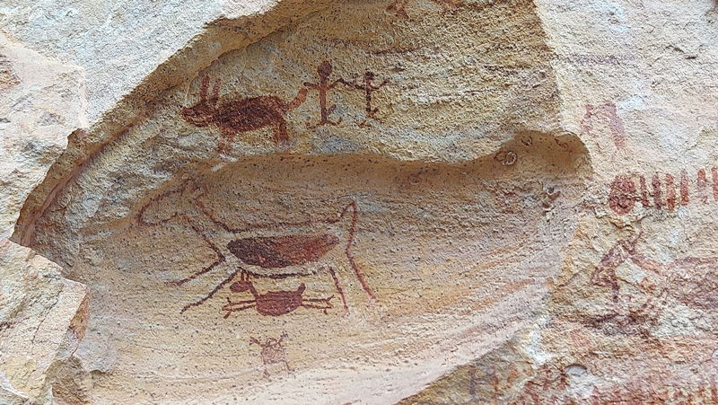 Pinturas Rupestres na Serra da Capivara