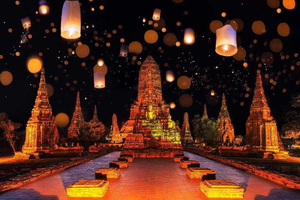 Festival das Lanternas na Tailândia