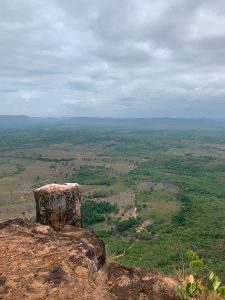 Vista do topo no Morro do Chapéu