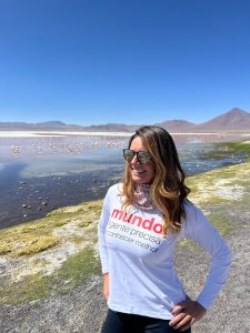 Eliane Leite no Salar do Uyuni