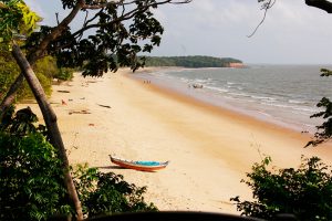 Praia de rio na Ilha de Marajó