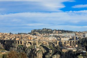 Panorama,View,To,The,Bridge,Sidi,Rached,Of,The,Constantine,