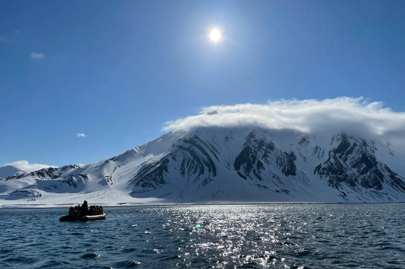 Viagem de Eliane Leite, diretora da Adventure Club, ao Ártico