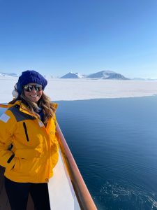 Eliane Leite Adventure Club no Ártico