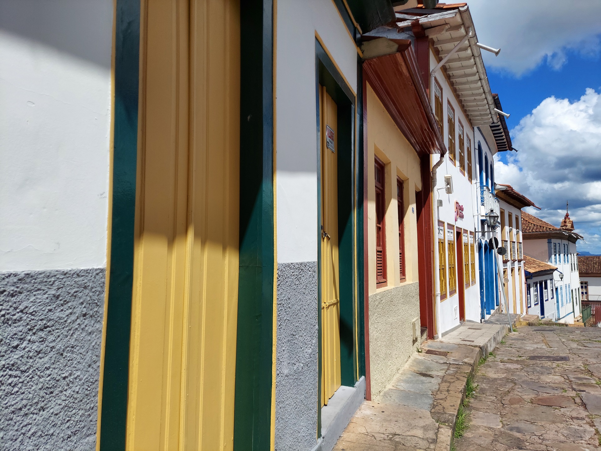 Cidade de Diamantina na Estrada Real
