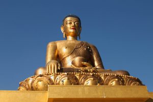 Estátua no Butão