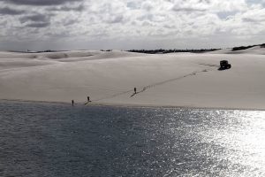 Lagoa Gaivotas nos Lençóis Maranhenses