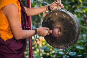 Monge Budista no Nepal