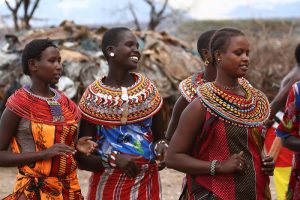 Mulheres Samburu, Quênia