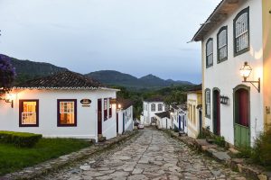 Cidade de Tiradentes na Estrada Real