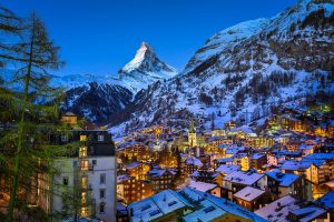 Zermatt Valley e Matterhorn Peak, Suíça