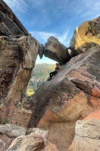 Eliane Leite na Chapada dos Veadeiros