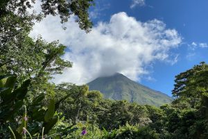 Vulcão Arenal na Costa Rica