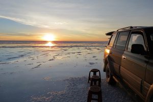 Pôr do Sol Salar de Uyuni