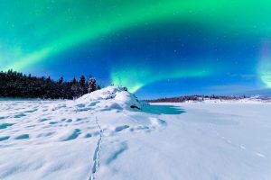 Aurora Boreal na Lapônia