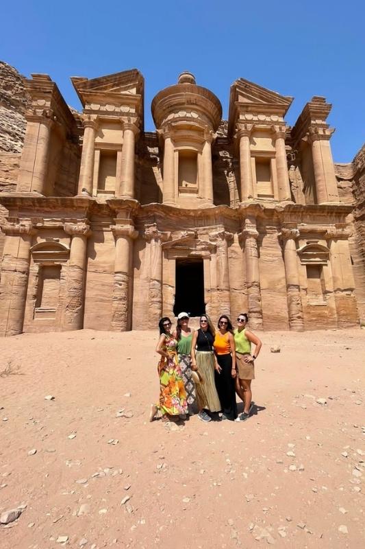 Eliane Leite, diretora da Adventure Club, na Jordânia