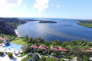 Barra de São Miguel: vista do Gungaporanga Hotel