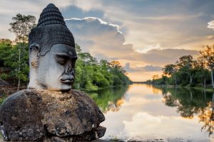 Angkor Thom South Gate, Cambodja