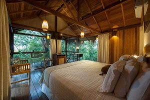 Aproveite o quarto aconchegante durante o Réveillon no Anavilhanas Jungle Lodge