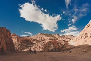 Valle de la Luna no Deserto do Atacama