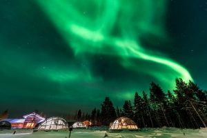 Aurora Boreal na Finlândia